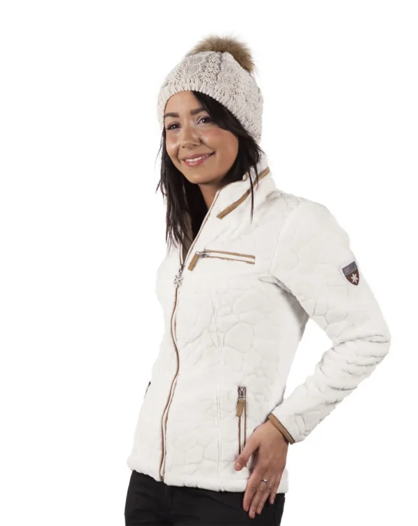 Veste polaire femme Innsbruck Blanc