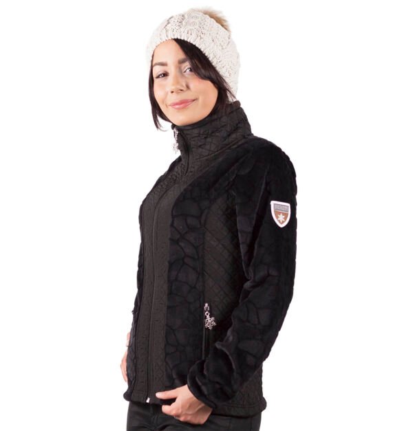veste femme polaire VIENNE noir pl