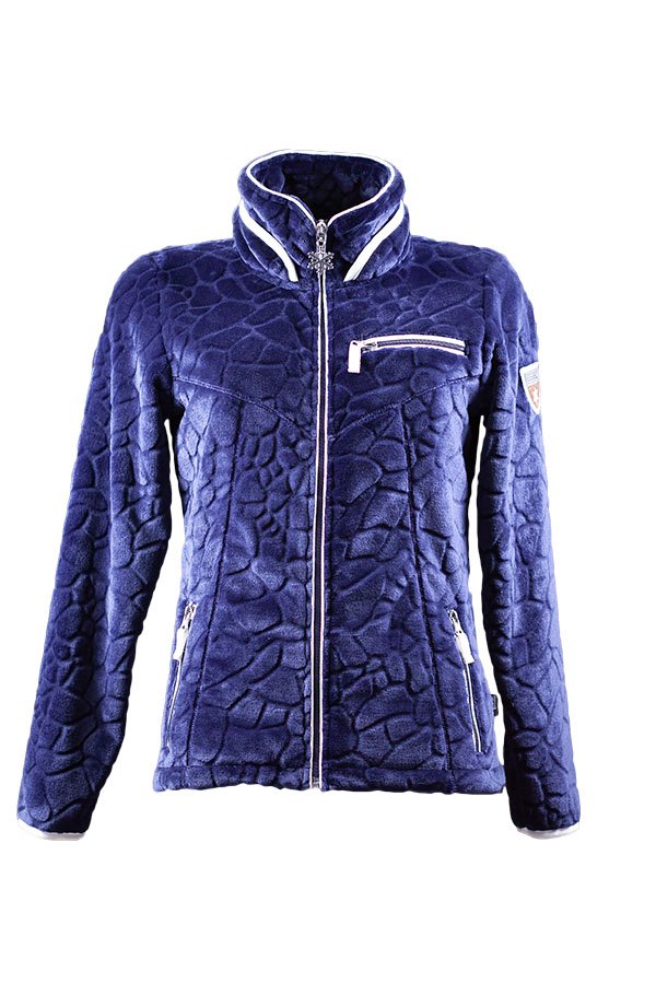 Veste polaire femme Innsbruck Marine/bl 3 Veste polaire femme Innsbruck Marine/bl – Image 3