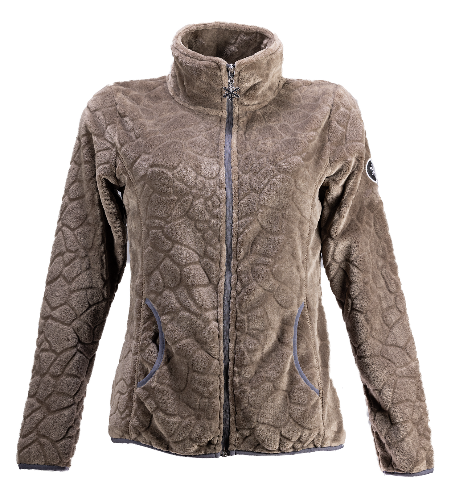 veste polaire femme beige Lauziere 2 veste polaire femme angele-sportswear