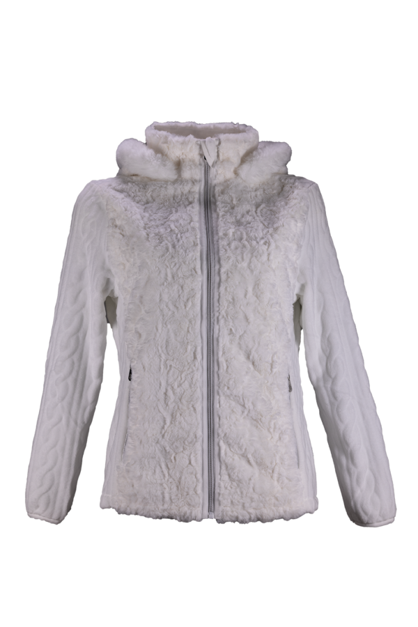 veste capuche fourrure romy