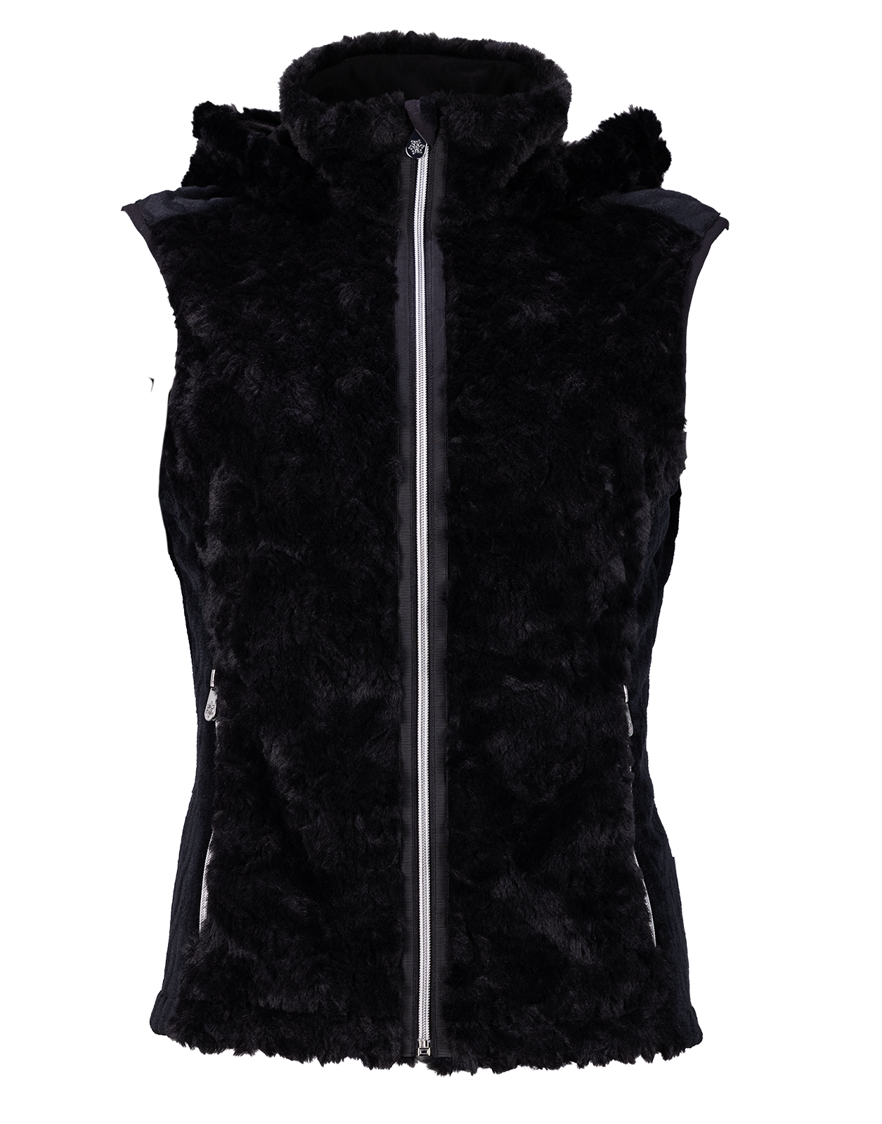 gilet capuche fourrure Romy 2 gilet capuche romy f1 angele-sportswer