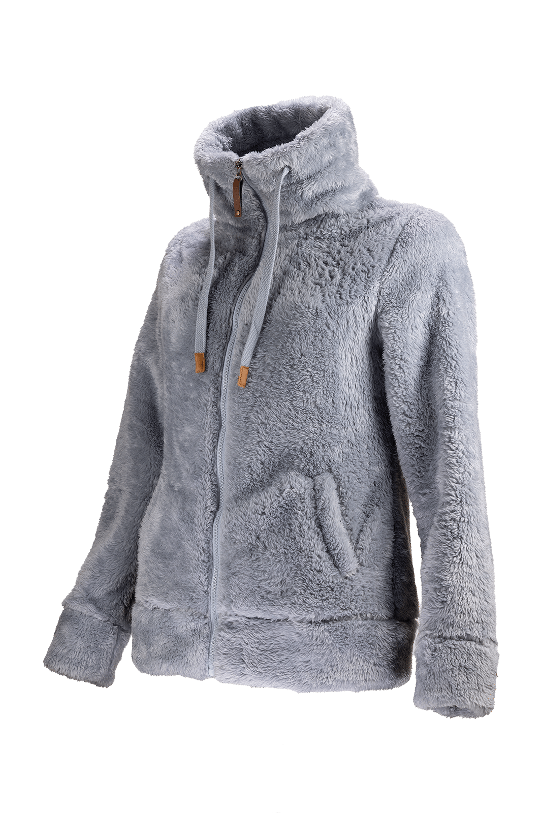 veste polaire femme ANGELA Bleu métal 3 veste polaire femme ANGELA Bleu métal – Image 3