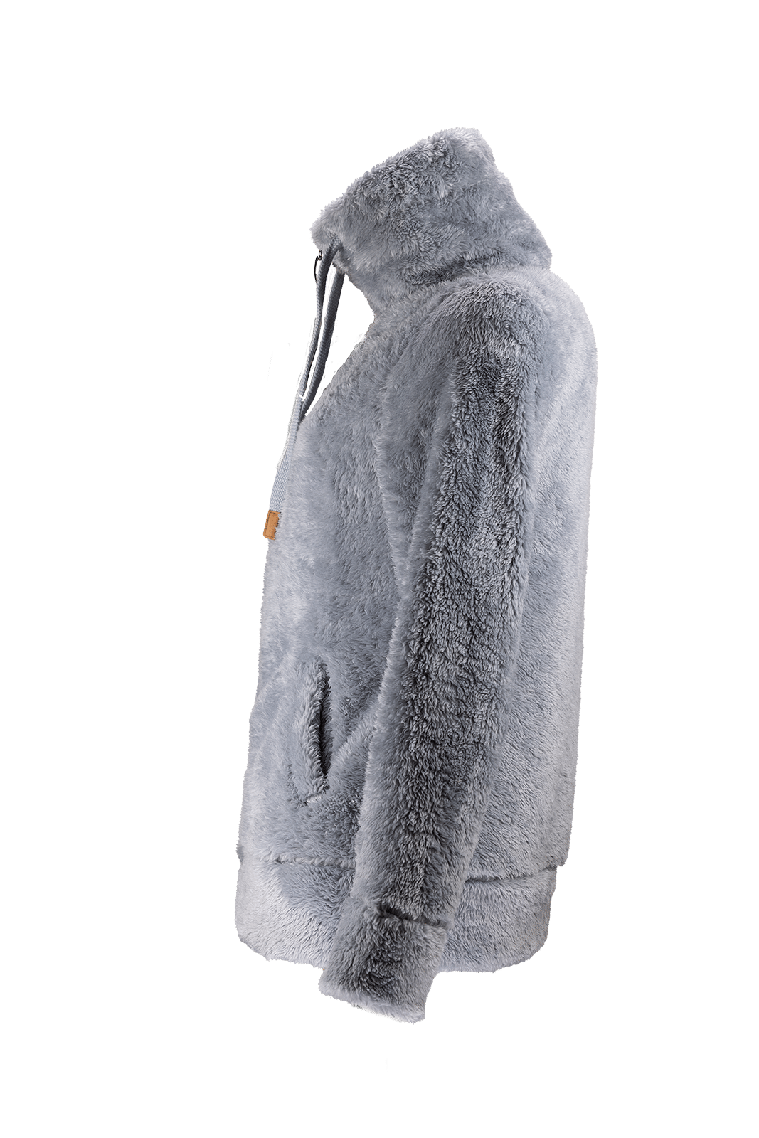 veste polaire femme ANGELA Bleu métal 2 veste polaire femme ANGELA Bleu métal – Image 2