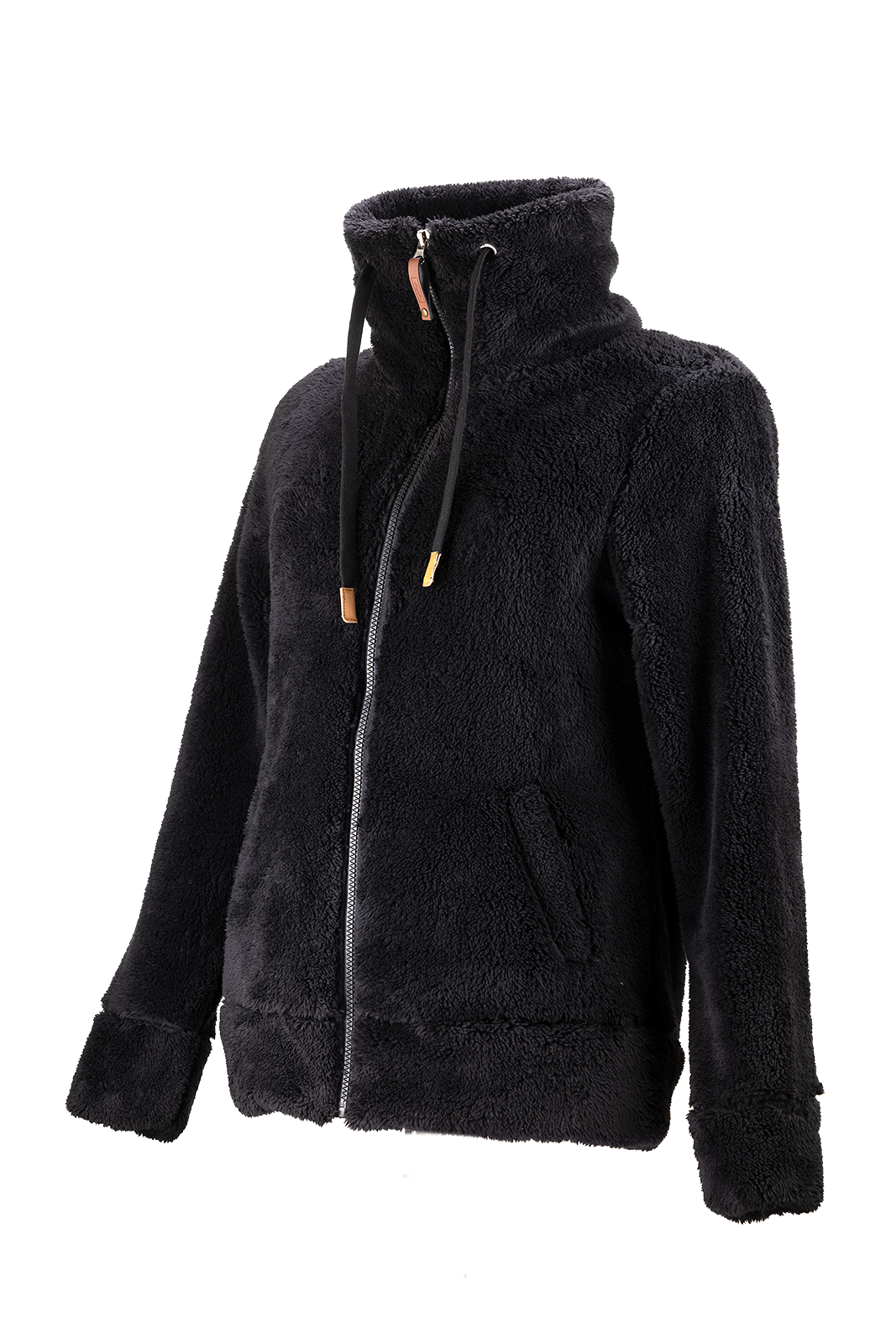veste polaire femme ANGELA Noir 2 veste polaire femme ANGELA Noir – Image 2