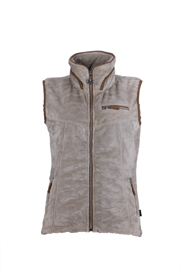 Gilet polaire femme Beige Innsbruck