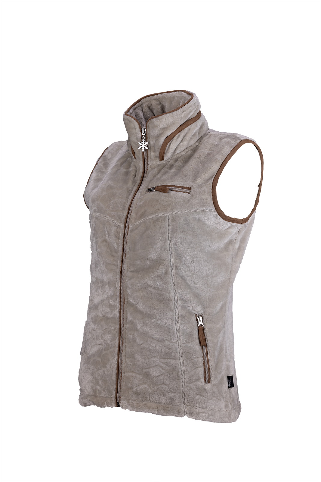Gilet polaire femme Beige Innsbruck 2 Gilet polaire femme Beige Innsbruck – Image 2